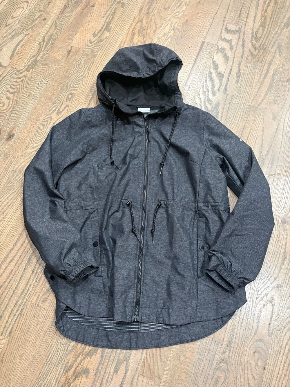 Columbia Dark Grey Rain Jacket